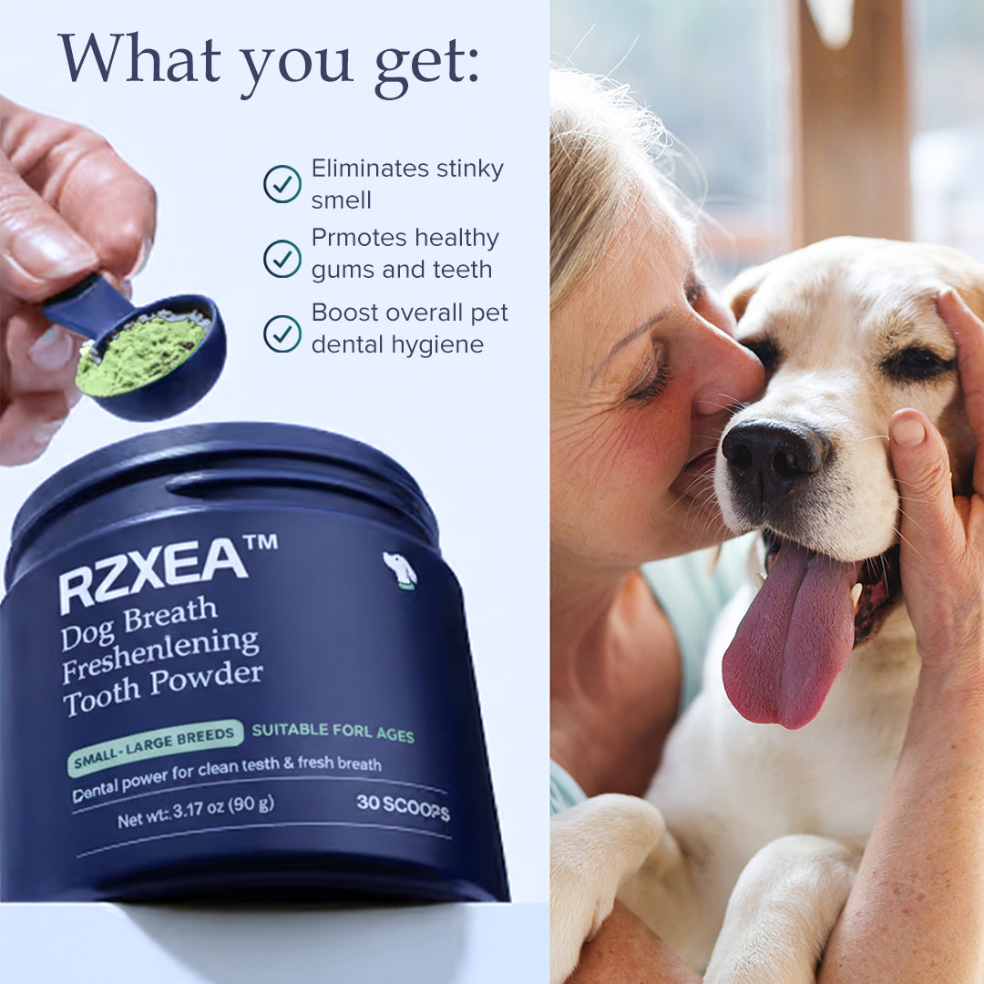 RZXEA™ Dog Breath Freshening Tooth Powder