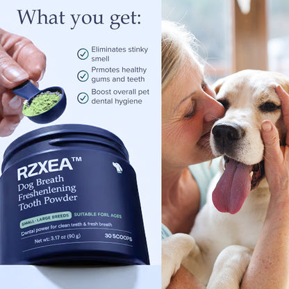 RZXEA™ Dog Breath Freshening Tooth Powder