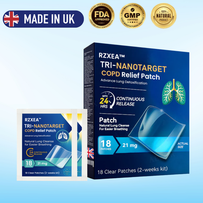 RZXEA™ Tri-NanoTarget COPD Relief Patch