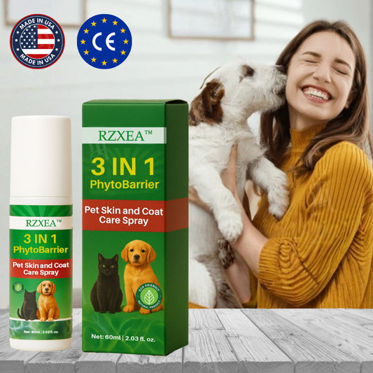 RZXEA™ 3 in 1 PhytoBarrier Pet Skin and Coat Care Spray