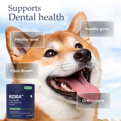 RZXEA™ Dog Breath Freshening Tooth Powder