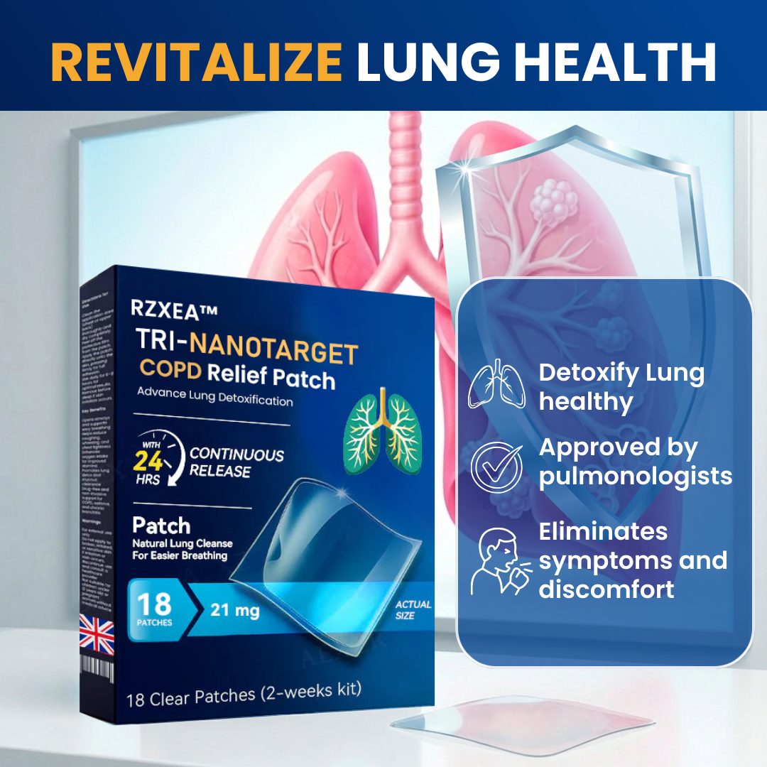 RZXEA™ Tri-NanoTarget COPD Relief Patch