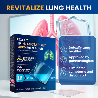 RZXEA™ Tri-NanoTarget COPD Relief Patch