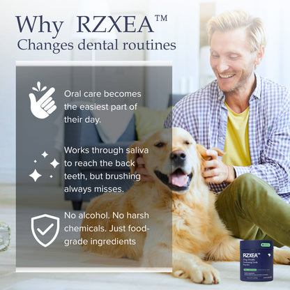 RZXEA™ Dog Breath Freshening Tooth Powder
