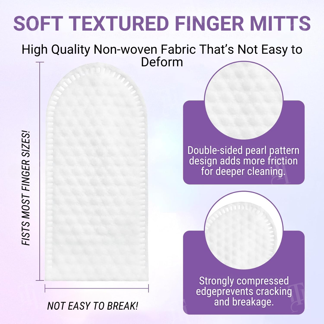 RZXEA™ Pet Ear Cleaning Finger Mitts