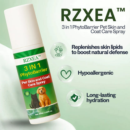 RZXEA™ 3 in 1 PhytoBarrier Pet Skin and Coat Care Spray