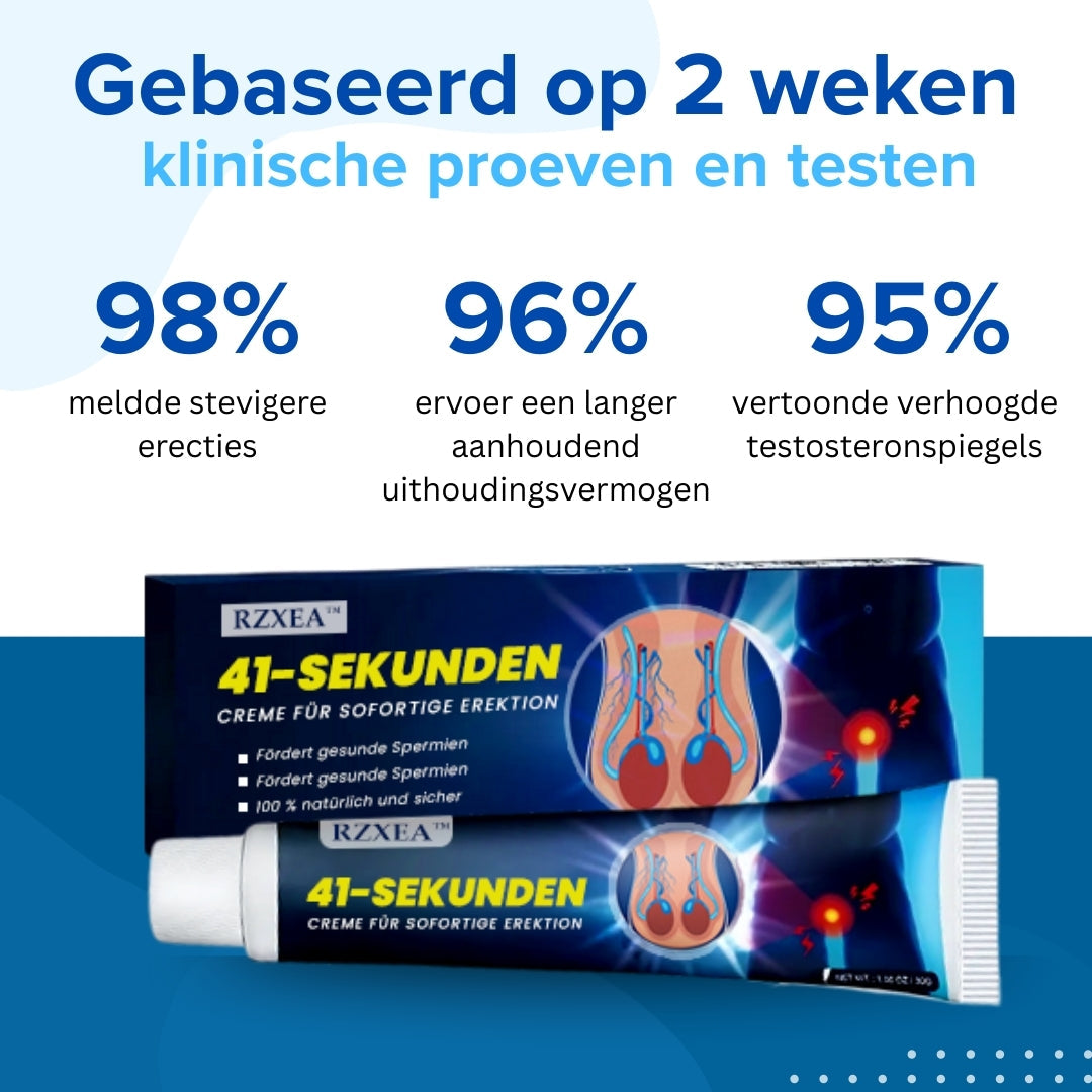 RZXEA™ 41-Seconden Crème voor Directe Erectie
