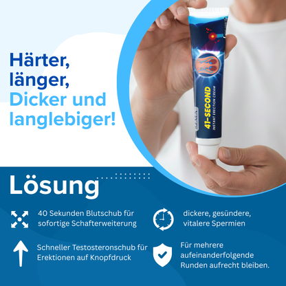 RZXEA™ 41-Sekunden-Creme für sofortige Erektion