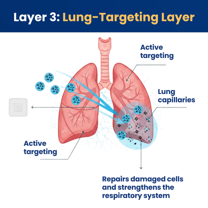 RZXEA™ Tri-NanoTarget COPD Relief Patch