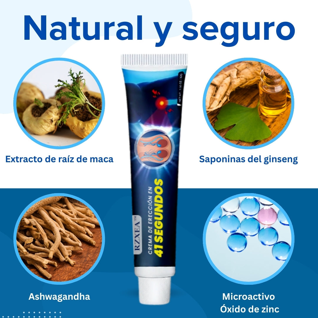 RZXEA™ Crema de Erección en 41 Segundos