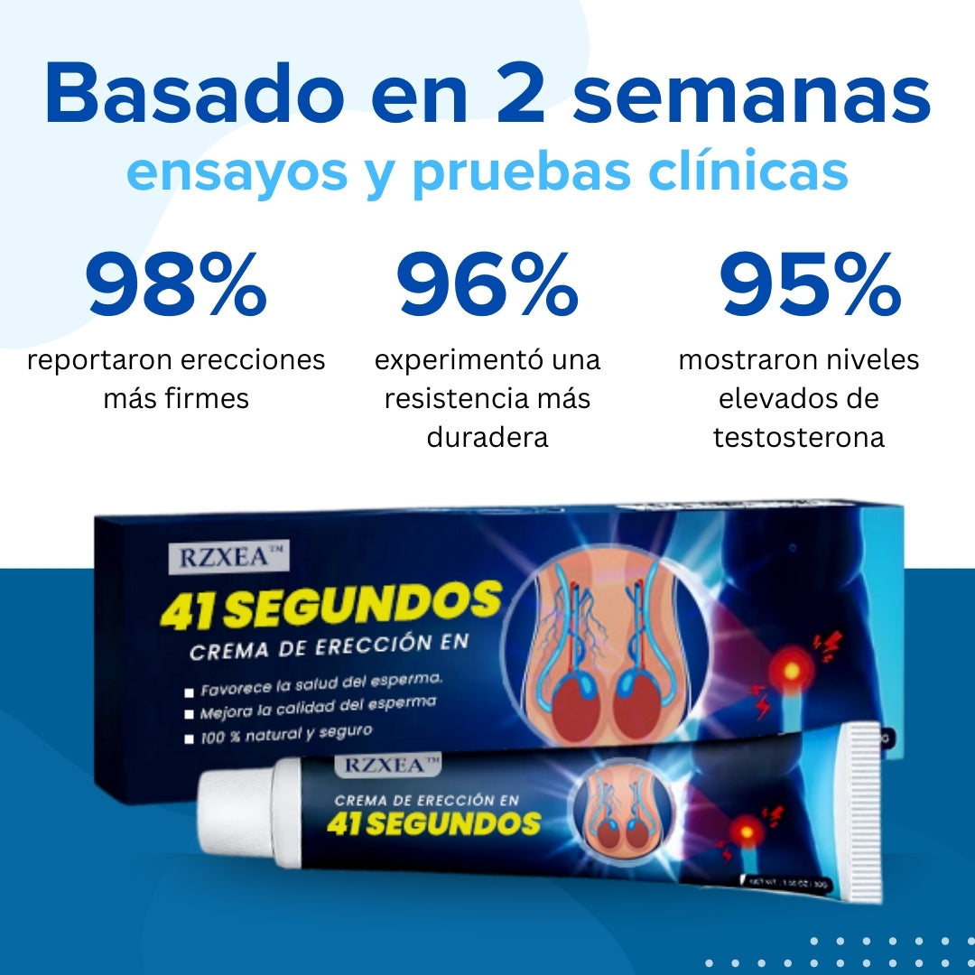 RZXEA™ Crema de Erección en 41 Segundos