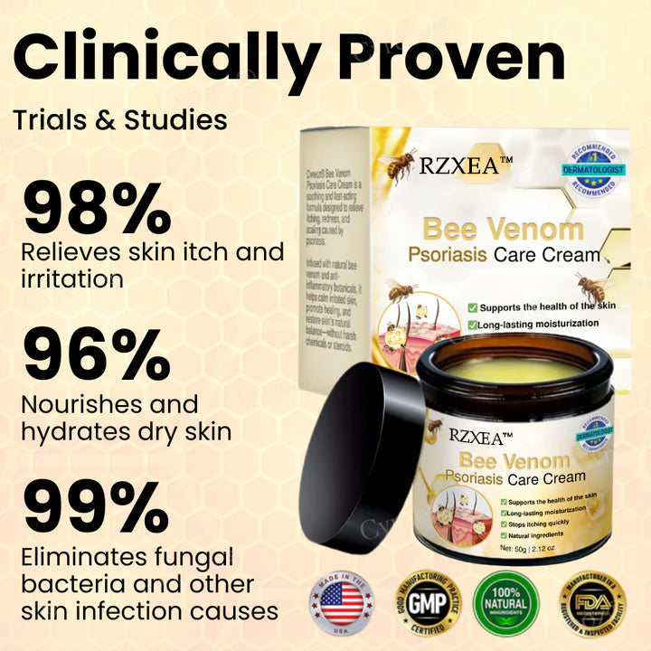 RZXEA™ Bee Venom Psoriasis Care Cream